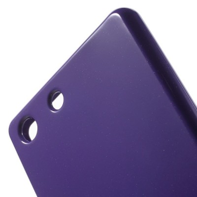 Sony Xperia M5 Mercury violetinis kieto silikono tpu dėklas - nugarėlė / Priedai.lt