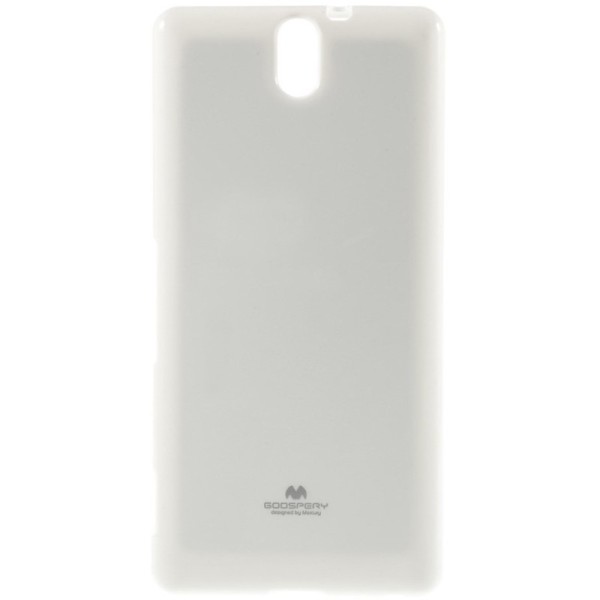 „Mercury“ apvalks - balts (Xperia C5 Ultra)