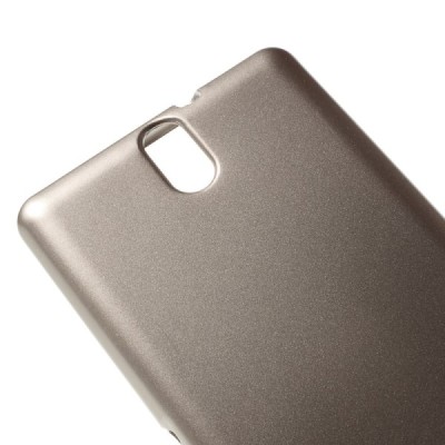 Sony Xperia C5 Ultra Mercury auksinis kieto silikono TPU dėklas - nugarėlė / Priedai.lt