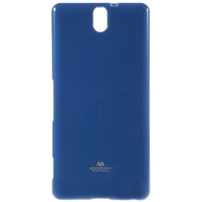 Sony Xperia C5 Ultra Mercury zils cieta silikona (TPU) apvalks / vacins.lv