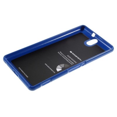 Sony Xperia C5 Ultra Mercury zils cieta silikona (TPU) apvalks / vacins.lv