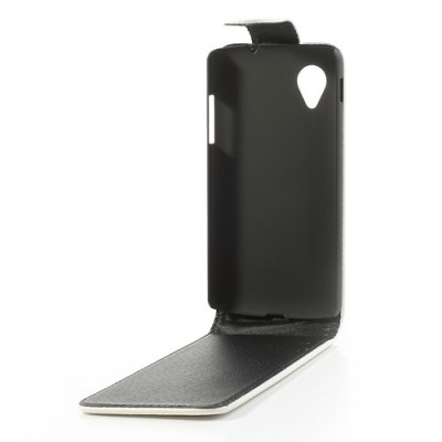 Atverčiamas baltas LG Nexus 5 E980 dėklas (dėkliukas) / Priedai.lt