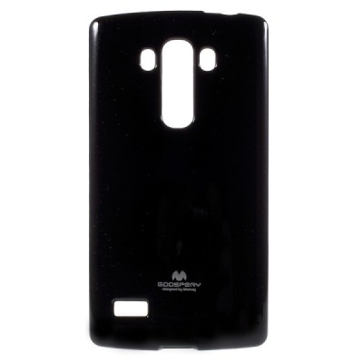 LG G4s (H735) Mercury melns cieta silikona (TPU) apvalks / vacins.lv