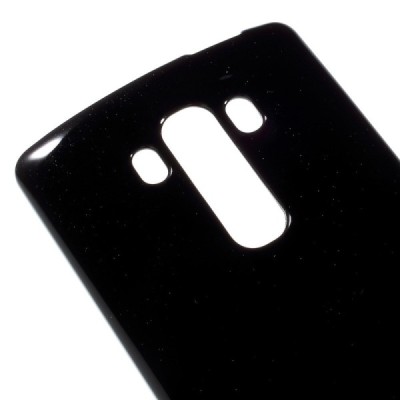LG G4s (H735) Mercury melns cieta silikona (TPU) apvalks / vacins.lv