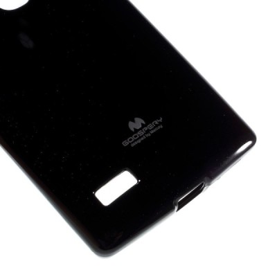 LG G4s (H735) Mercury melns cieta silikona (TPU) apvalks / vacins.lv