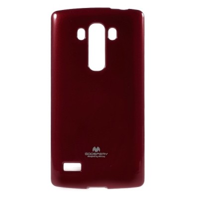 LG G4s (H735) Mercury raudonas kieto silikono tpu dėklas - nugarėlė / Priedai.lt