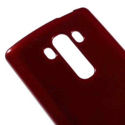 LG G4s (H735) Mercury raudonas kieto silikono tpu dėklas - nugarėlė / Priedai.lt