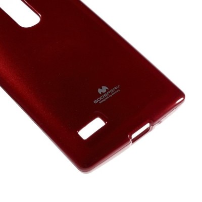 LG G4s (H735) Mercury raudonas kieto silikono tpu dėklas - nugarėlė / Priedai.lt