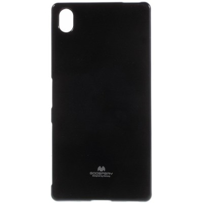 Sony Xperia Z5 Premium Mercury melns cieta silikona (TPU) apvalks / vacins.lv