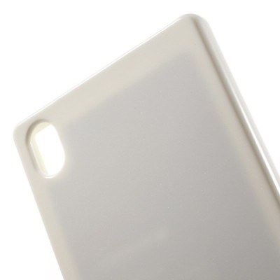 Sony Xperia Z5 Premium Mercury baltas kieto silikono tpu dėklas - nugarėlė / Priedai.lt