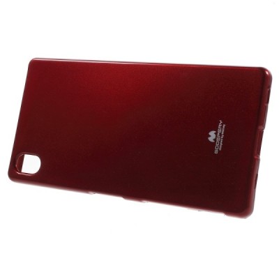 Sony Xperia Z5 Premium Mercury sarkans cieta silikona (TPU) apvalks / vacins.lv