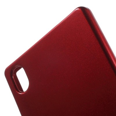 Sony Xperia Z5 Premium Mercury sarkans cieta silikona (TPU) apvalks / vacins.lv