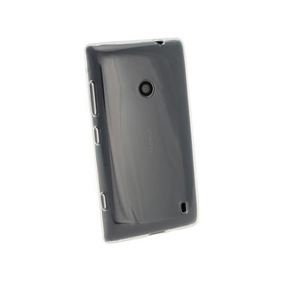 Skaidrus Nokia Lumia 520 dėklas (dėkliukas) / Priedai.lt