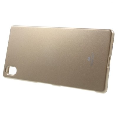 Sony Xperia Z5 Premium Mercury auksinis kieto silikono tpu dėklas - nugarėlė / Priedai.lt