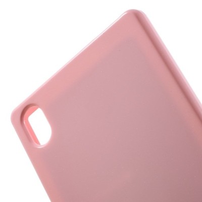 Sony Xperia Z5 Premium Mercury rožinis kieto silikono tpu dėklas - nugarėlė / Priedai.lt