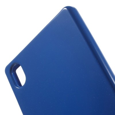 Sony Xperia Z5 Premium Mercury mėlynas kieto silikono tpu dėklas - nugarėlė / Priedai.lt