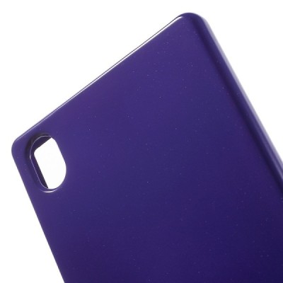 Sony Xperia Z5 Premium Mercury violetinis kieto silikono tpu dėklas - nugarėlė / Priedai.lt