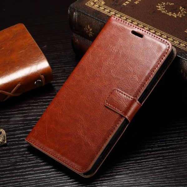 Atverčiamas dėklas - rudas (Lumia 950 XL)