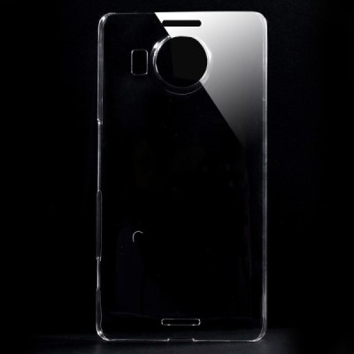 Microsoft Lumia 950 XL plastikinis skaidrus (permatomas) dėklas - nugarėlė / Priedai.lt