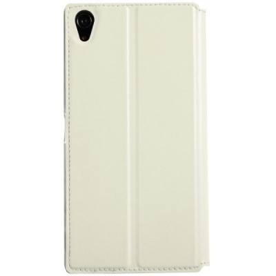 Sony Xperia Z5 Premium „Kalaideng“ Sun atvēramais balts maciņš / Vacins.lv