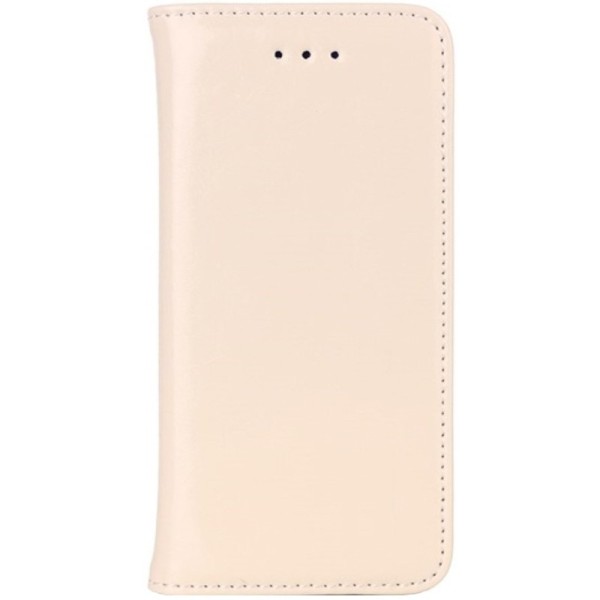 Solidus atverčiamas dėklas - smėlio spalvos (iPhone 5 / 5S / SE 2016)