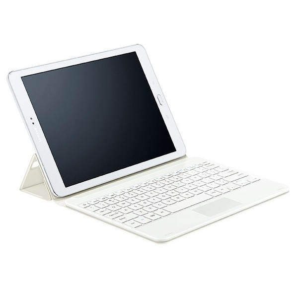 „Samsung“ BT Keyboard Cover bezvadu tastatūra - maciņš, smilšains (Galaxy Tab S2 9.7 / Galaxy Tab S2 VE 9.7)