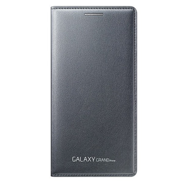 „Samsung“ Flip Wallet Cover atvērams maciņš - melns (Galaxy Grand Prime)