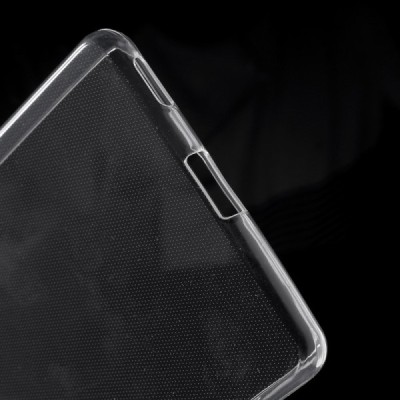 Sony Xperia M5 dzidrs (caurspīdīgs) cieta silikona TPU pasaulē planākais apvalks / Vacins.lv