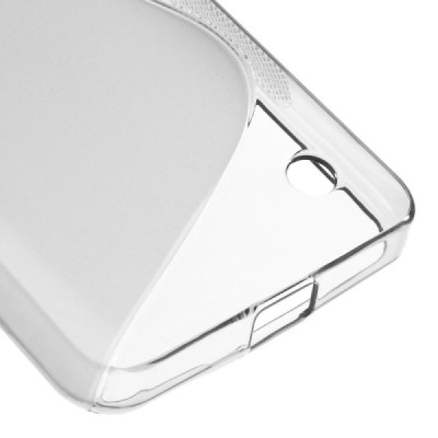 Microsoft Lumia 550 cieta silikona (TPU) dzidrs (pelēks) un matēts apvalks / Vacins.lv