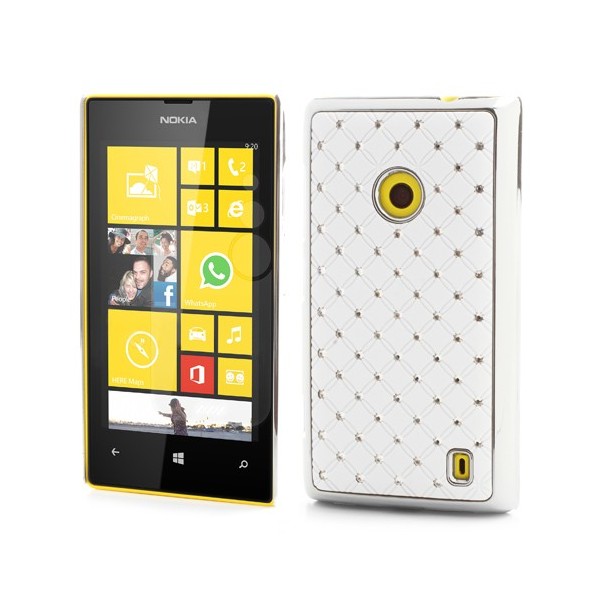 Elegants futrālis - balts (Lumia 520)