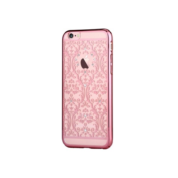„Devia“ Baroque Swarovski apvalks - rozs (iPhone 6 / 6S)