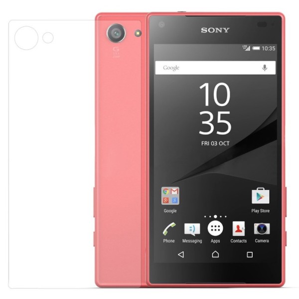 „Calans“ aizmugurēja korpusa daļa aizsargstikls 0.33 mm (Xperia Z5 Compact)