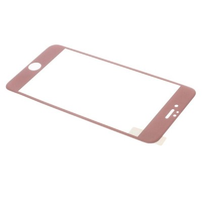 Apple iPhone 6 (6s) „Devia“ 9H Tempered Glass sustiprintos apsaugos rožinis pilnai dengiantis apsauginis ekrano stiklas 0.33 mm 