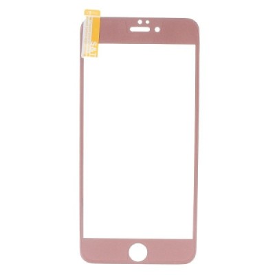 Apple iPhone 6 (6s) „Devia“ 9H Tempered Glass sustiprintos apsaugos rožinis pilnai dengiantis apsauginis ekrano stiklas 0.33 mm 