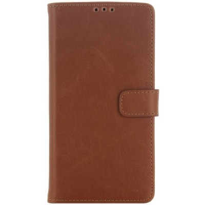 Sony Xperia Z5 Premium atvēramais ādas gaiši brūns retro maciņš (maks) / Vacins.lv