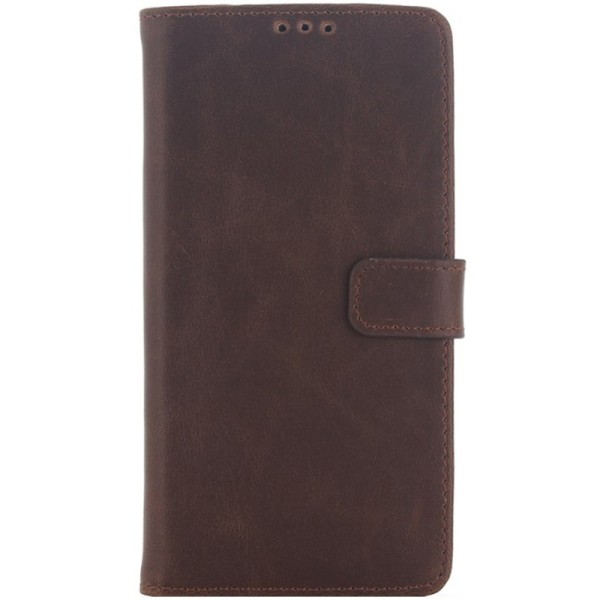 „Retro“ atverčiamas dėklas - tamsiai rudas (Xperia Z5 Premium)