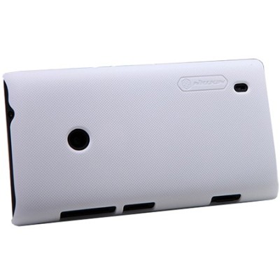 „Nillkin“ Super Frosted Shield baltas Nokia Lumia 520 dėklas (dėkliukas) / Priedai.lt