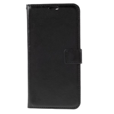 Huawei Nexus 6P atvēramais ādas melns maciņš (maks) / Vacins.lv