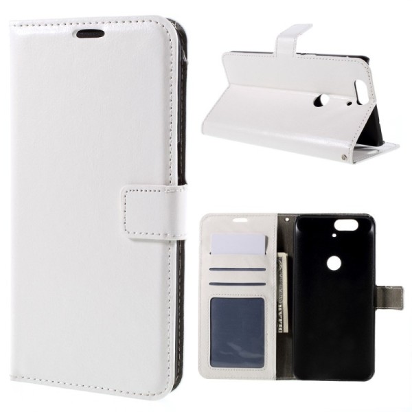 Atverčiamas dėklas - baltas (Nexus 6P)