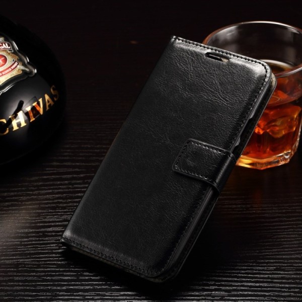 Atvēramais maciņš - melns (Moto G 3rd)