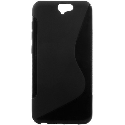 HTC One A9 kieto silikono TPU juodas dėklas - nugarėlė / Priedai.lt