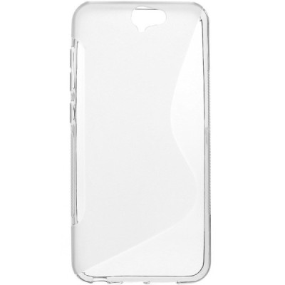 HTC One A9 cieta silikona (TPU) dzidrs (pelēks) un matēts apvalks / Vacins.lv