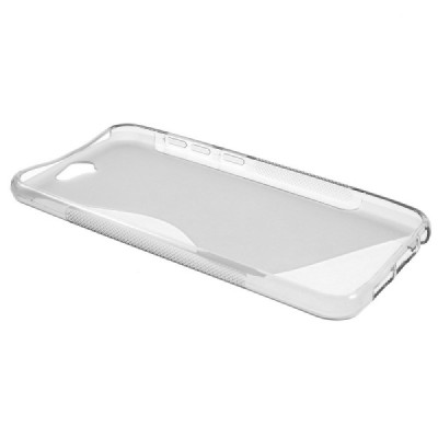 HTC One A9 cieta silikona (TPU) dzidrs (pelēks) un matēts apvalks / Vacins.lv