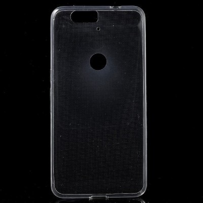 Huawei Nexus 6P skaidrus (permatomas) silikoninis TPU ploniausias pasaulyje bespalvis dėklas / Priedai.lt