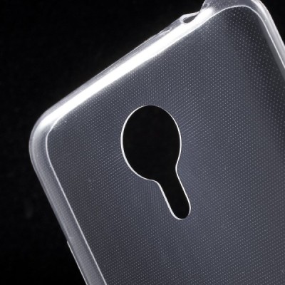 Meizu MX5 dzidrs (caurspīdīgs) cieta silikona TPU pasaulē planākais apvalks / Vacins.lv