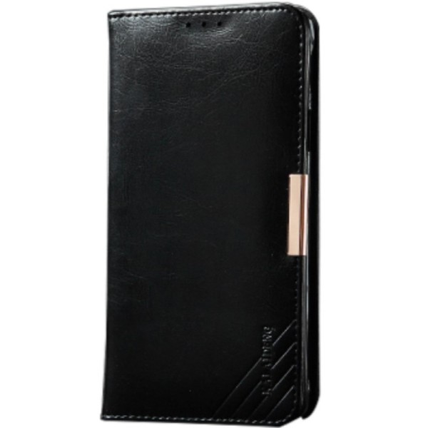 „Kalaideng“ Royale atverčiamas dėklas - juodas (Galaxy S6 Edge)