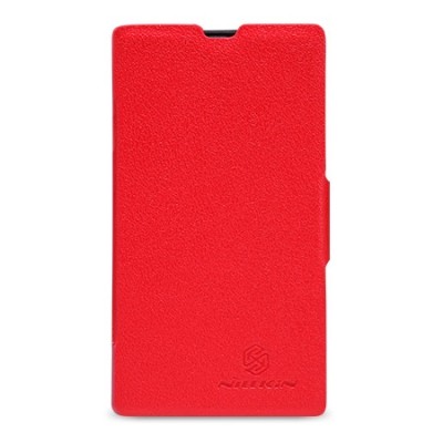 Nokia Lumia 520 „Nillkin“ Fresh atvēramais sarkans futrālis / Vacins.lv