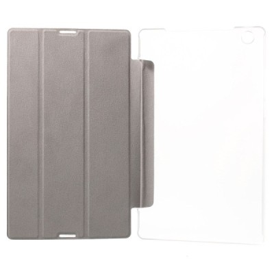 Lenovo IdeaTab 2 A8-50 atvēramais rakstains melns maciņš / Vacins.lv