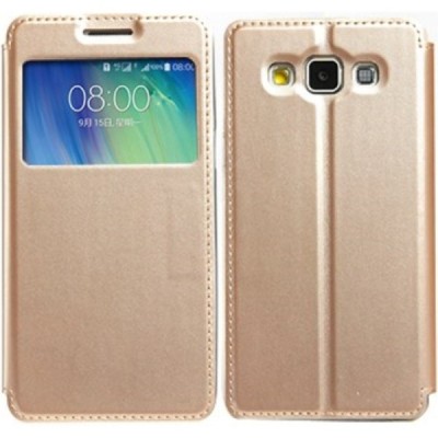 Samsung Galaxy A5 „Kalaideng“ Sun atverčiamas auksinis dėklas - knygutė / Priedai.lt