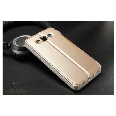 Samsung Galaxy A5 „Kalaideng“ Sun atverčiamas auksinis dėklas - knygutė / Priedai.lt